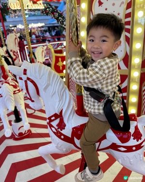 Go Park有旋轉木馬🎠➕聖誕老人🧑‍🎄出沒