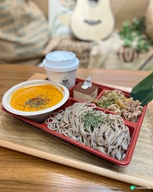 蝦湯撈蕎麥麵意外驚喜！天の珈琲店定食比想像更出色