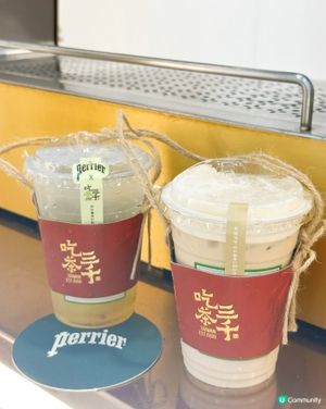 茶飲店新推葡萄季！🍇🥤