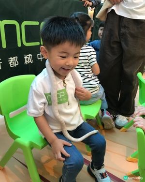 復活節玩 彈床➕親親小動物🐰🐍