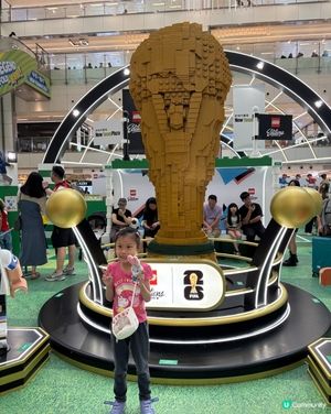 沙田新城市廣場- 世界盃熱之Lego 