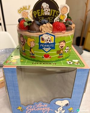 食得開心嘅 snoopy football club