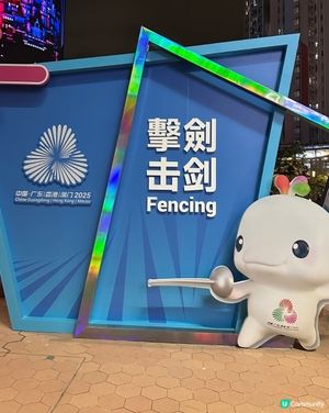 全運會開幕啦！🇭🇰撐香港隊！💪