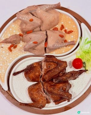 麗豪富豪坊🦀海鮮🤤脆皮叉燒！