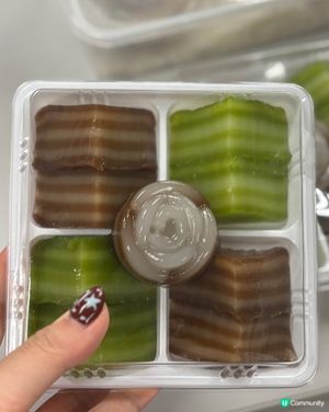 Threads爆紅班蘭千層糕💚終於食到！