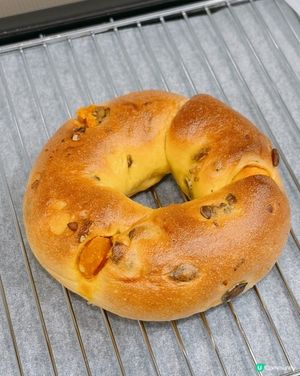 享樂烘焙🥯南瓜忌廉芝士貝果🔥卡路里係幾多⁉️