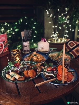 灣仔戶外度假風🌴🍹 椰林樹影泰國菜