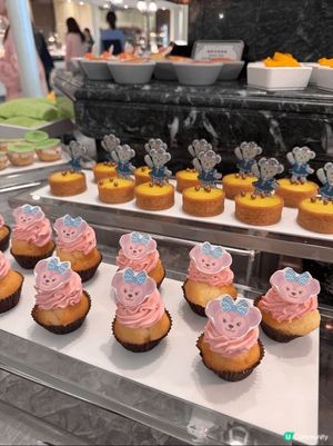 迪士尼樂園酒店翠樂庭餐廳自助午餐性價比高，有小朋友最愛的鵪鶉