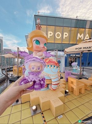去咗咗iconsiam 搵labubu , Molly an