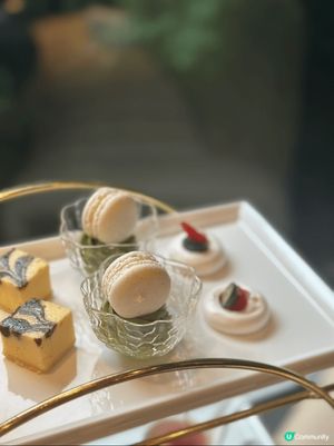 位於金鐘嘅AMMO下午茶🥰甜點有5款
最愛係macaro