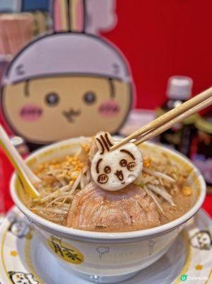 🍜 旺角Chiikawa拉麵朝聖！可愛漫畫世界瘋狂打卡📸！