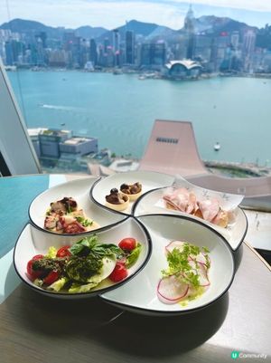 週末高空風車午餐！🤩 飽覽維港無敵海景！