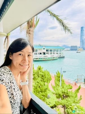 又係辣媽好介紹！
中環碼頭散步，好彩有枝AQUA PRO+T