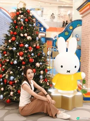 Miffy迷必去！超大型Miffy裝置，化身成為聖誕Miff