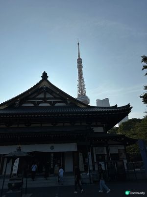今次去日本，去咗一個廟寺，試吓影東京鐵塔嘅不同角度，我覺得今