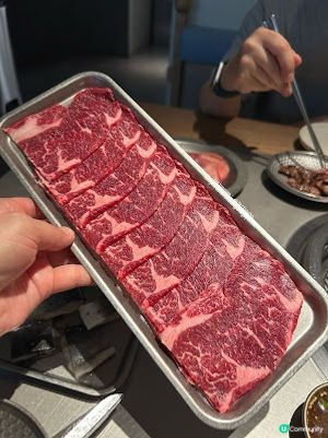 【深圳食記】深圳萬象前海│螞蟻洞首爾烤肉 ♥ 烤鰻魚配脆海苔。安格斯鮮吊龍。厚切和牛牛舌。安娜溪牧場雪花牛雙拼