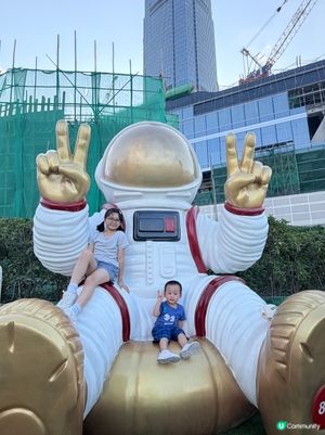 戶外免費！｜香港遛娃打卡新寵🛸 太空人+恐龍+兵馬俑