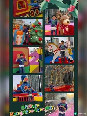 1.  聖誕玩具村🎄！巨型火車🚂+泡泡🫧打卡位📸！小朋友必去