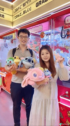 【🎉GRAB物超柿開業啦！香港大學附近最強夾公仔店實測✨】