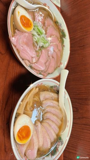 木屋拉麵係用原材料 元貝熬成湯底再整一碗好似返左屋企感覺既位