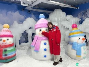 去咗深圳嘅奇幻冰雪世界玩，呢個都幾平，但入面打卡嘅景點都唔少