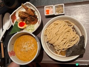 K11musea多賀野沾麵，今次點了黑松露沾麵和軟殼蟹沾麵。