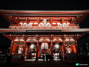 夜探淺草寺🏮神秘又浪漫 ✨