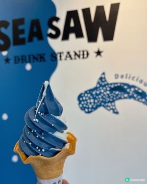 大阪海遊館🍦雙色雪糕打卡📸！波子汽水味勁正😋