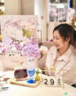 銅鑼灣美美花藝慶生打卡餐廳！
