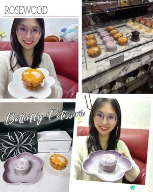 吉士撻💯幾好味！💜香芋蛋糕有啲失望🫠