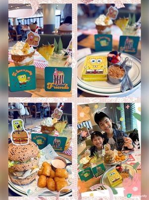 海棉寶寶卡通主題必食親子餐廳