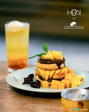 HOW x Mamuang 期間限定主題餐廳日式芒果主題甜點