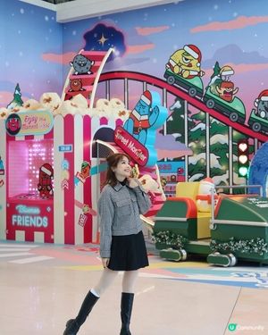 上水中心聖誕玩樂園！🎄 爆谷打卡必去！