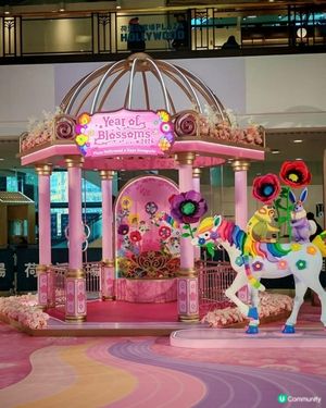 粉紅花海情人節浪漫打卡！🌸💖