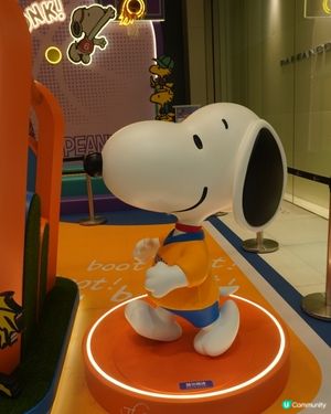 snoopy 運動會，有好多場景可以去打卡