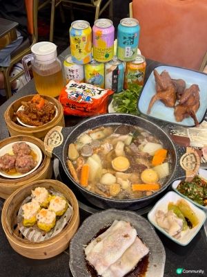 不敢相信這是香港物價｜100+暢吃雞煲點心
