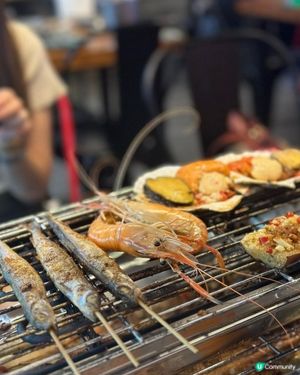 第一次食流水蝦放題🤤！