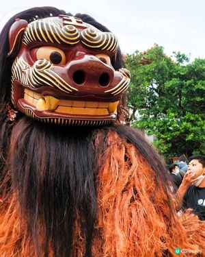 波上宮獅子舞！驅邪祈福迎新年🏮✨