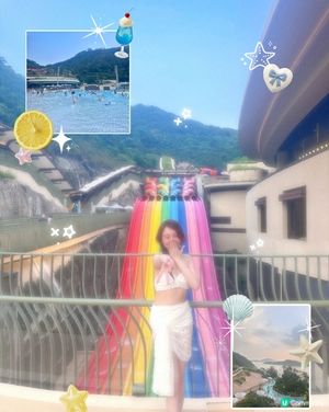 🩵香港39度下最好的炎夏去處水上樂園🍋💦 