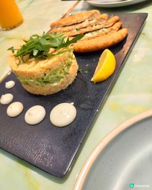 大推！蟹肉餅～