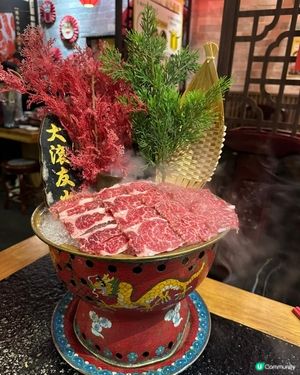 【荃灣大滾友生日火鍋！🥳 冬瓜盅+和牛超正！】