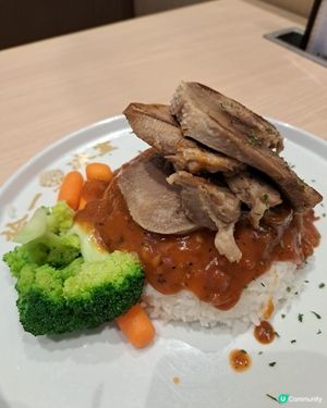 初次吃牛舌午餐