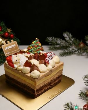 聖誕氣氛蛋糕get!!⛄️🎂