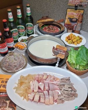 1.  北上搵食！順德公豬肚雞🤤暖笠笠！10個鐘熬湯底！