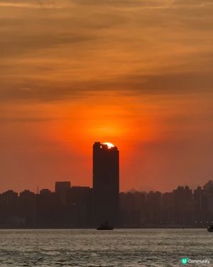 令人難以抗拒的夕陽