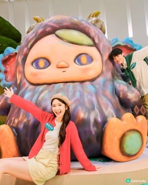 全港首個PUCKY木系藝術裝置 3 米高巨型豆子裝置全球首度