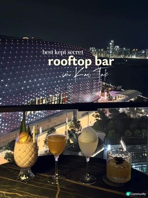 🇭🇰啟德隱世高空打卡酒吧🍸