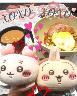 南記粉麵~「撈午餐肉熟煎雞蛋撈麵」配熱奶茶