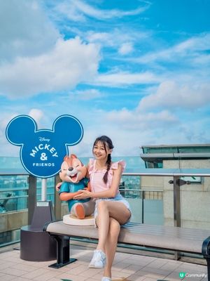 ｢米奇與好友｣玩轉香港太平山頂!🚠