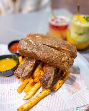 型格黑店☕️墨汁意粉🤤